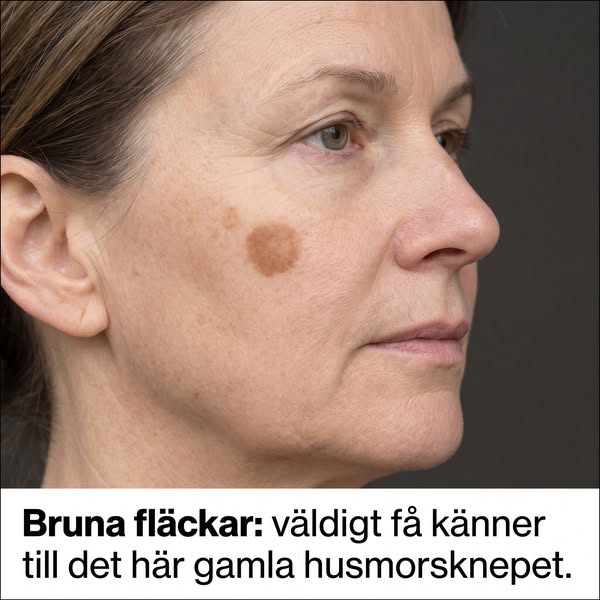 Åldersfläckar under lupp