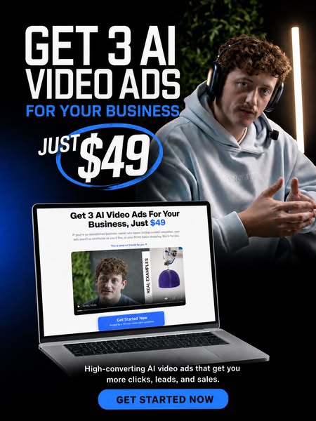 3 Ads For $49