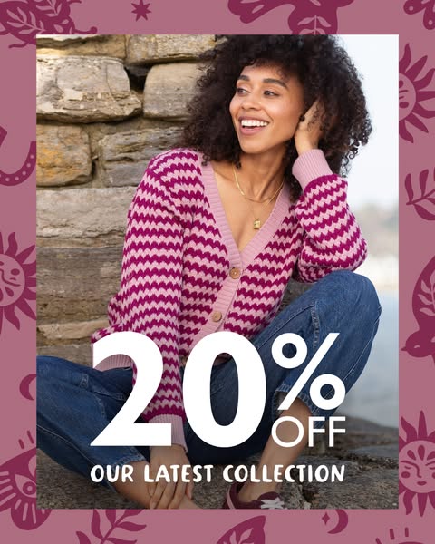 20% off womenswear