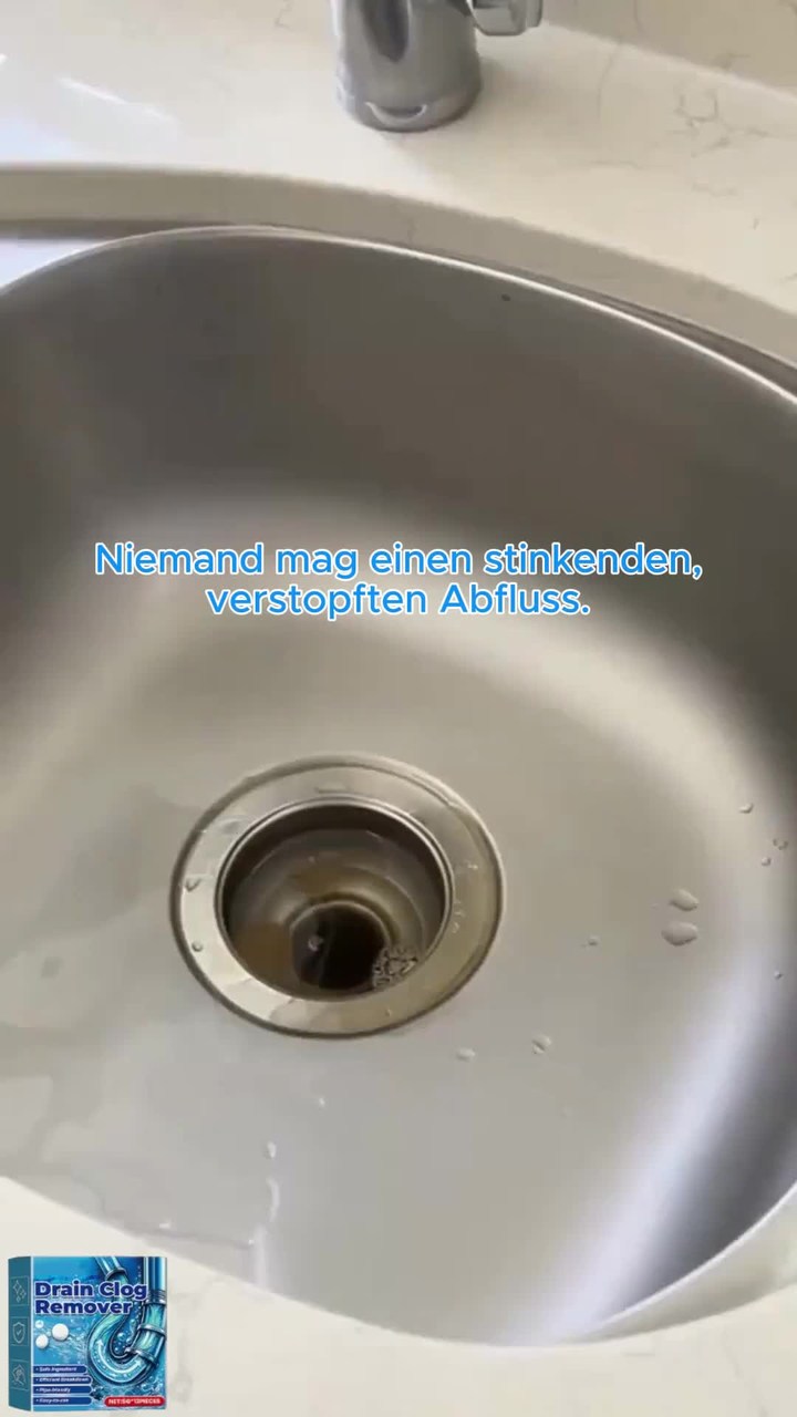 Fish-Shaped Quick-Dissolving Drain Clog Remover