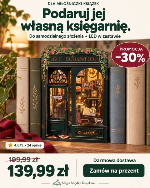 Prezent dla miłośnika książek −30%