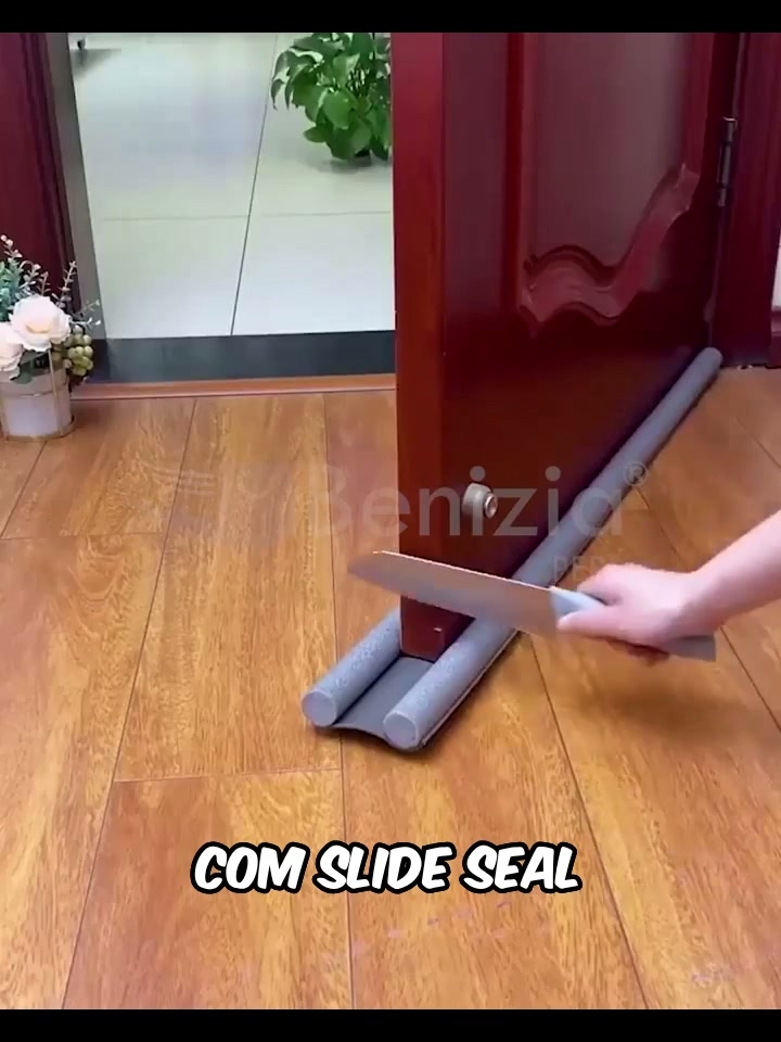Adeus frio por baixo da porta