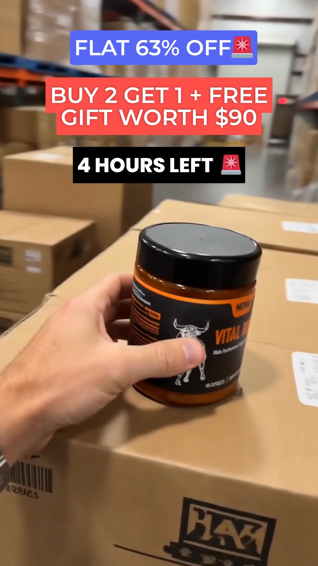 63% OFF + BUY 2 GET 1 FREE ENDS TODAY