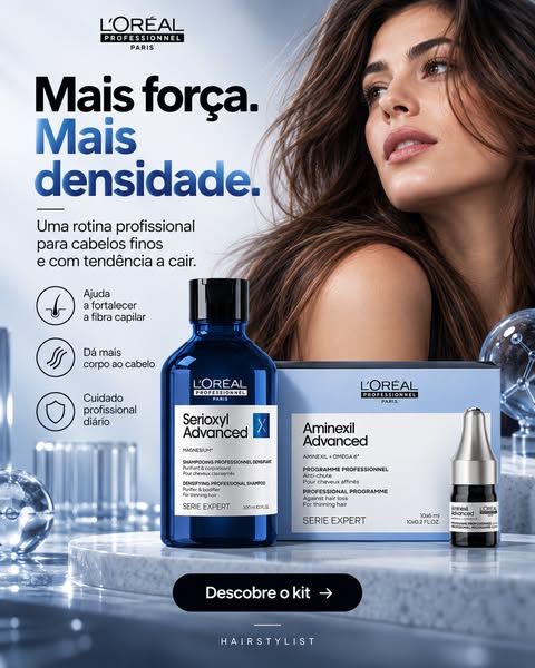 Cabelo fino? Descubra esta rotina