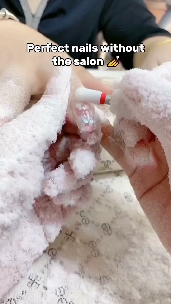 Electric Nail Grinder With LED Light