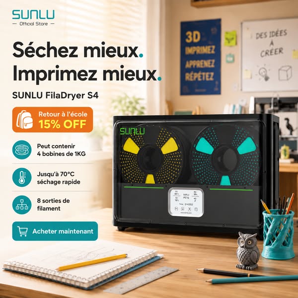 Imprimez mieux avec SUNLU