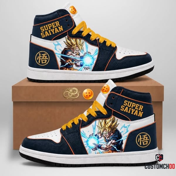 Son Goku Ultra Instinct Canvas High Top Sneakers