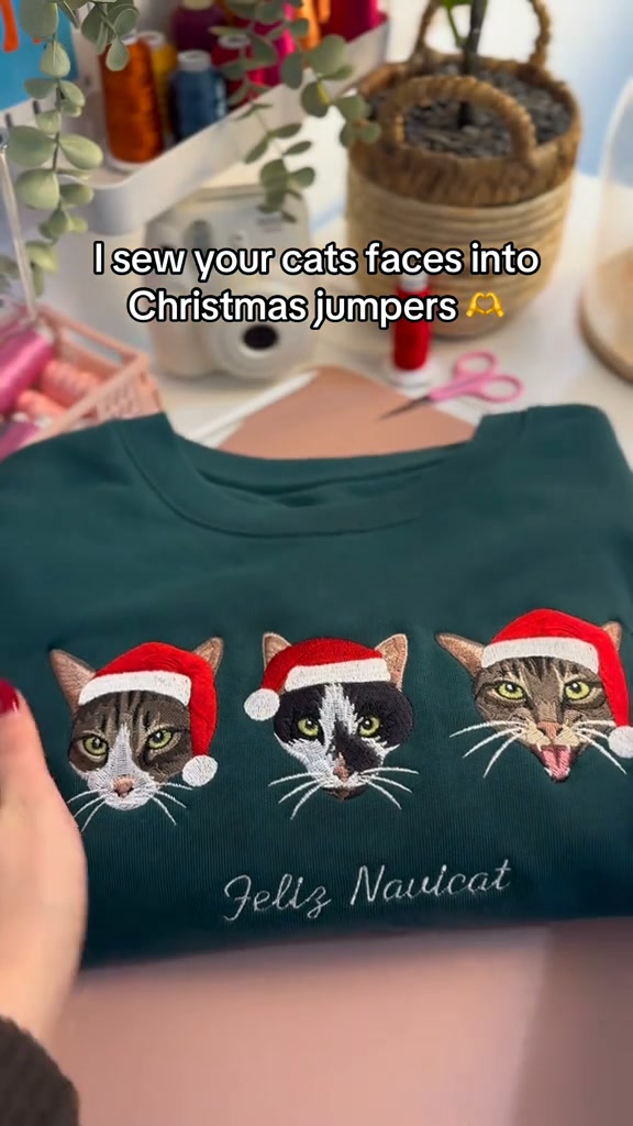 Your Pet, Stitched Into Christmas