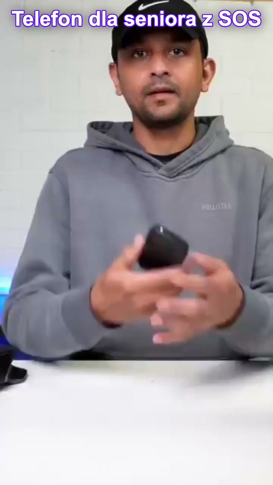 Telefon dla seniora z SOS