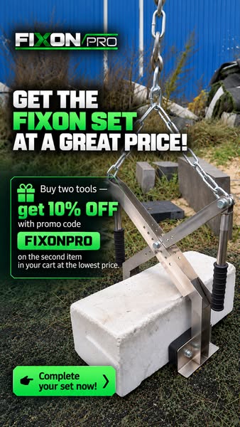 Upgrade Your FIXON Tool Set! Get 10% OFF Your Second Item!