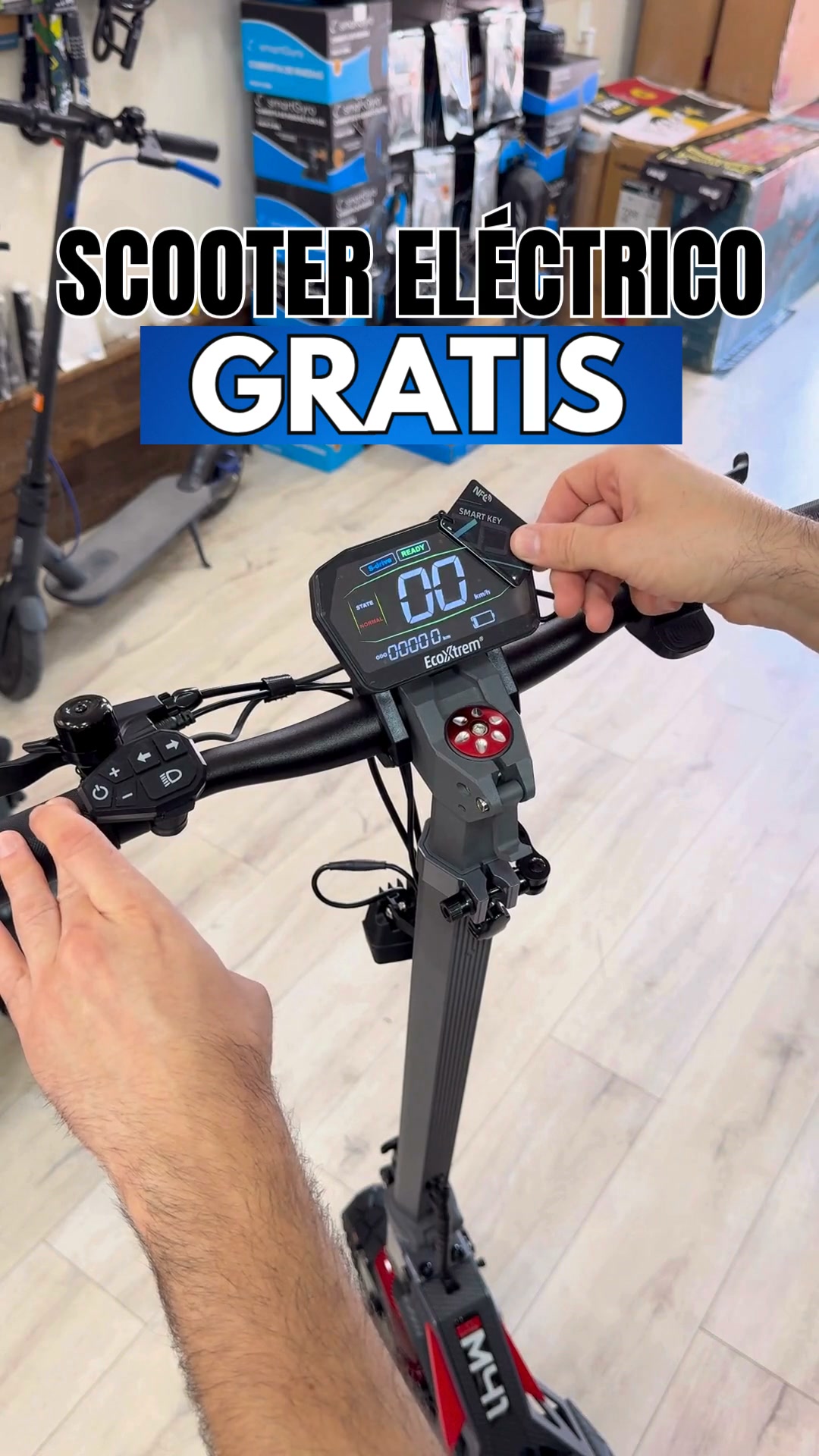 SCOOTER ELÉCTRICO GRATIS