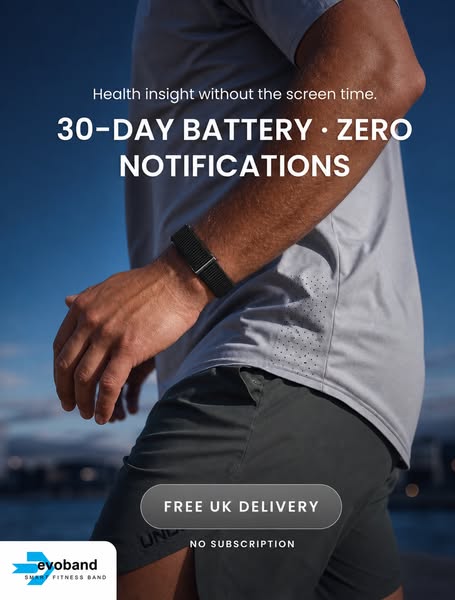 Evoband Health and Fitness Tracker