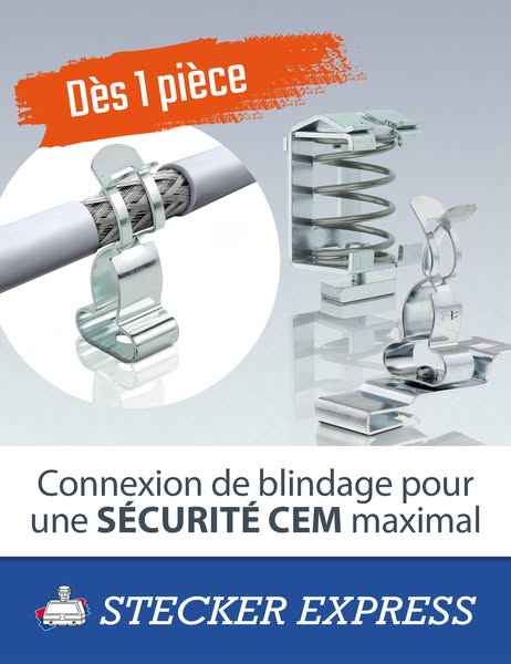 Rails DIN et raccordements de blindage