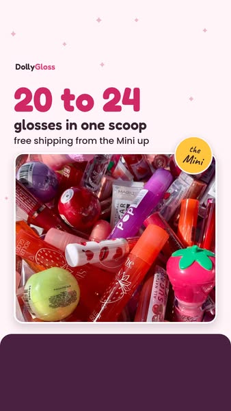 20 to 24 glosses per scoop