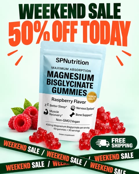 50% OFF + Free Shipping