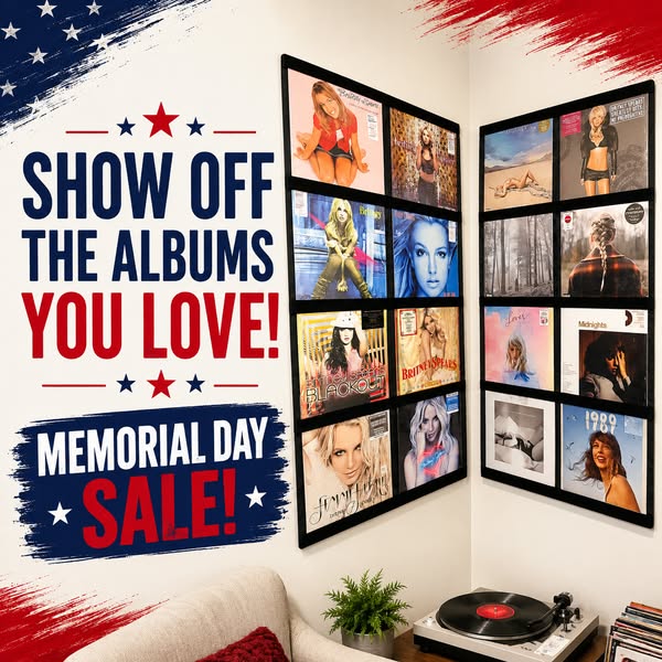 #1 Rated Vinyl Display — Buy this weekend and save !