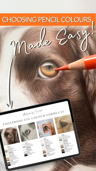 Perfect pencil combos for drawing eyes