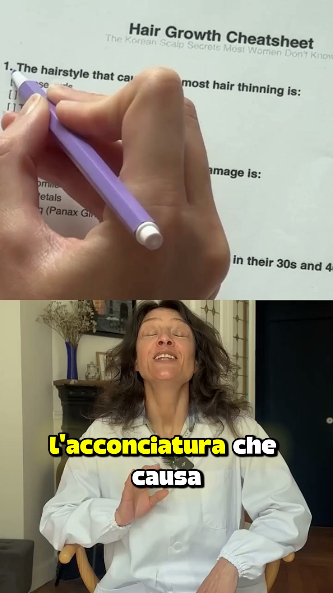 Sapone Coreano per la Crescita dei Capelli — Ferma la Caduta con 12 Erbe