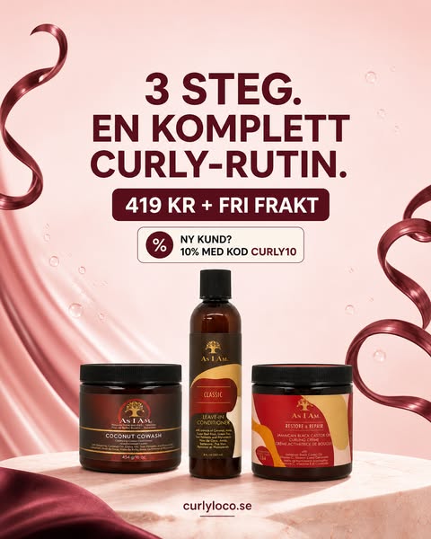 3 steg för mjuka, definierade lockar
