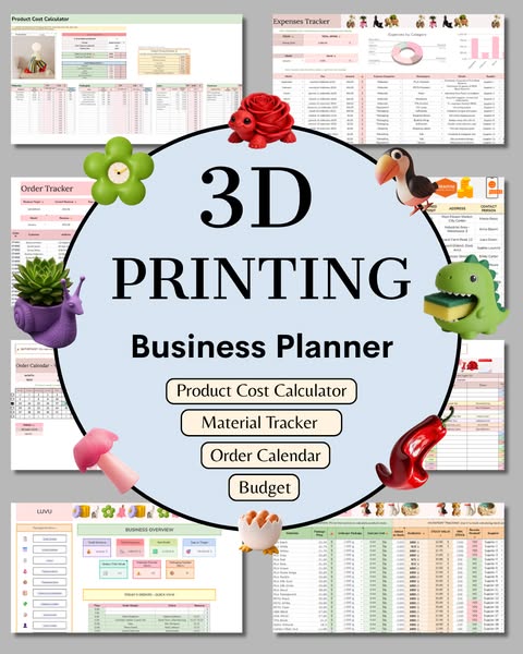 3D Printing Business Planner