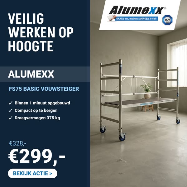 Alumexx FS75 kamersteiger
