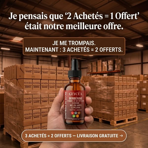 3 Achetés = 2 OFFERTS Aujourd'hui!