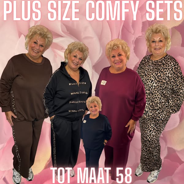 PLUS SIZE COMFY SETS!