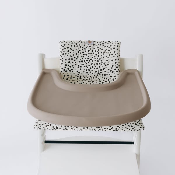Silicone Placemat Compatible with Stokke Tripp Trapp in Taupe