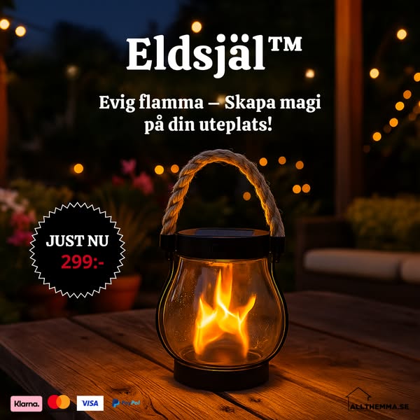Levande låga, helt utan brandrisk
