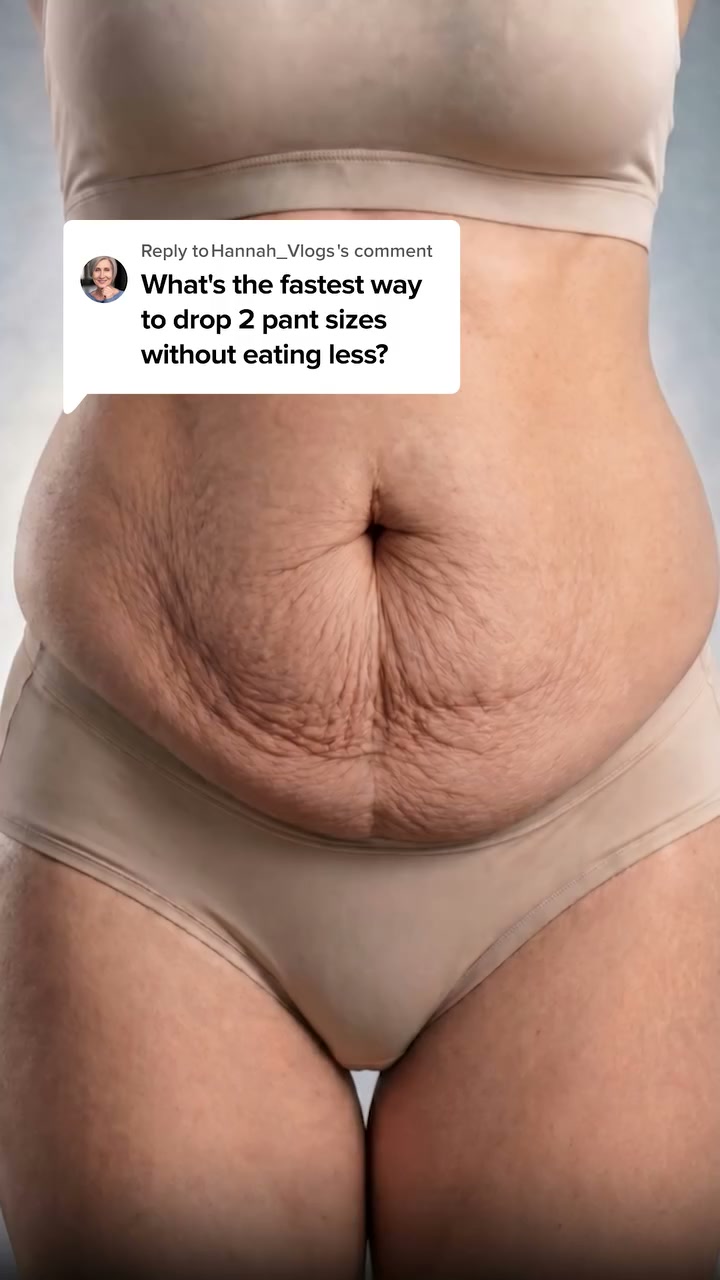 Reduces menopause belly naturally