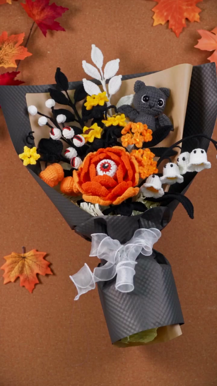 Bewitching Autumn Floral Collection Crochet Pattern