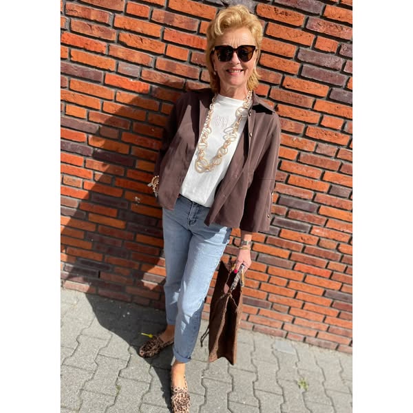 Trenchcoat Sophie bruin
