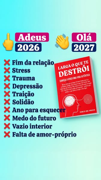 Muda o calendário. A cabeça fica igual