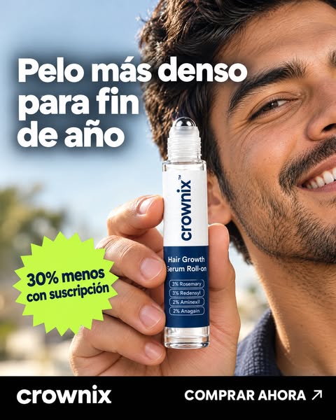 Roll-On para Crecimiento Capilar | Crownix