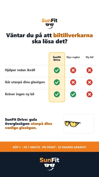 Glasögon för mörkerkörning