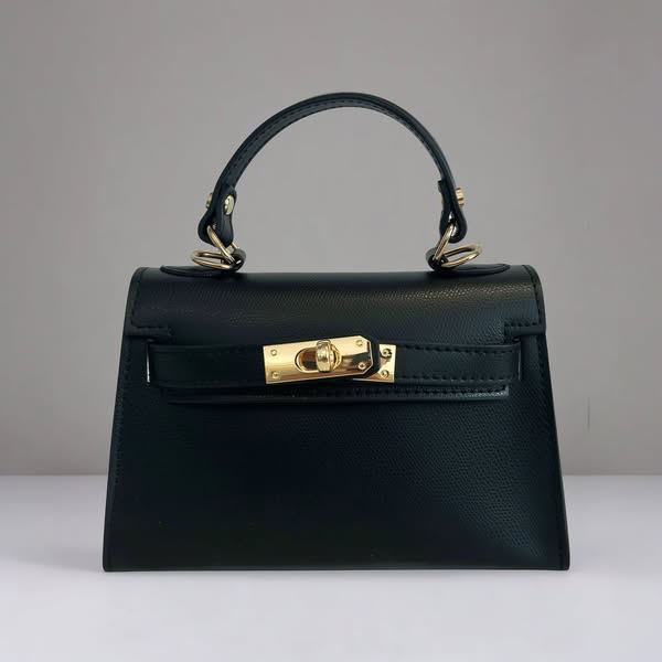 The Mini Kelly Leather Handbag Reimagined by Clemés (18 Colours) £139
