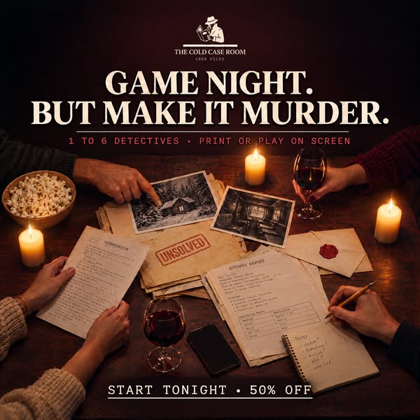 Unsolved Murders. One Evening. Can You Solve Them?