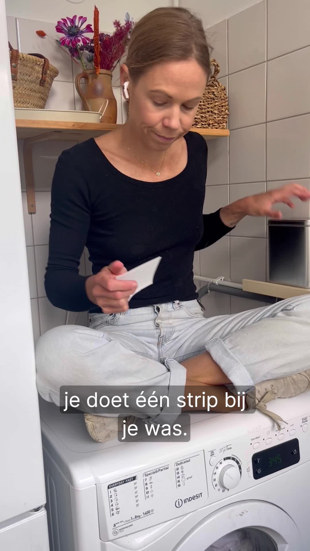 Wasstrips: 1 strip = 1 wasbeurt
