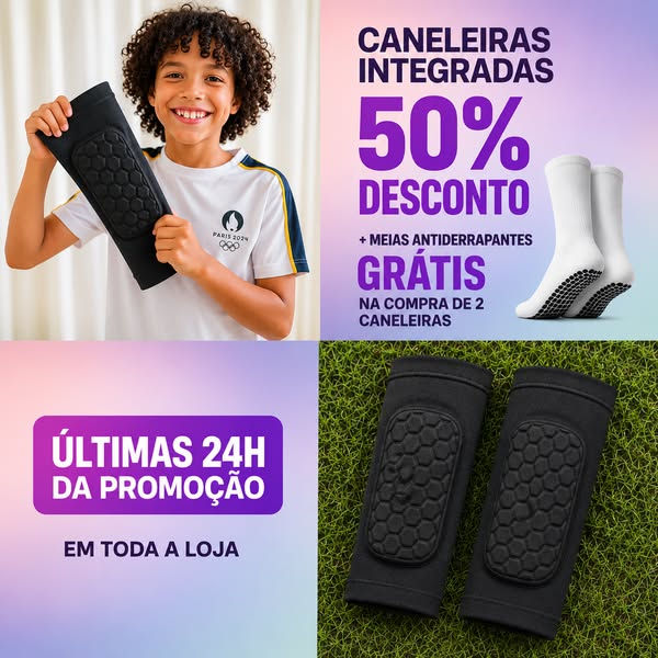 LIMITADO: CANELEIRAS GRÁTIS!