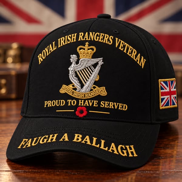 Royal Irish Rangers Veteran “Proud To Have Served” Tribute Cap