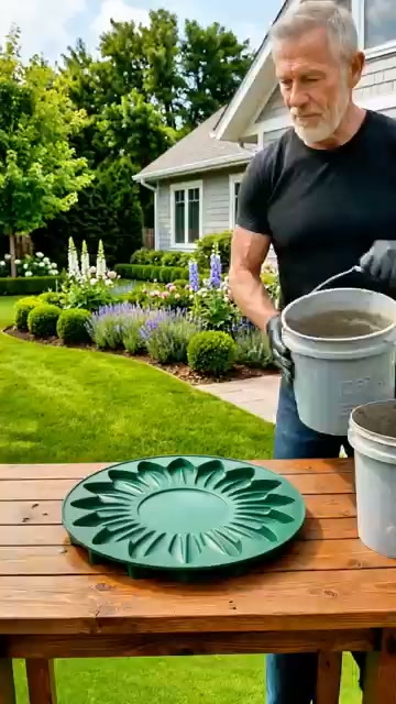 LAST DAY 49% OFF - Reusable Sunflower Stepping Stone Mold (Buy 2 Free Shipping)