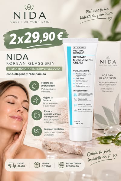 NIDA Korean Glass Skin · 2 unidades 29,90 €