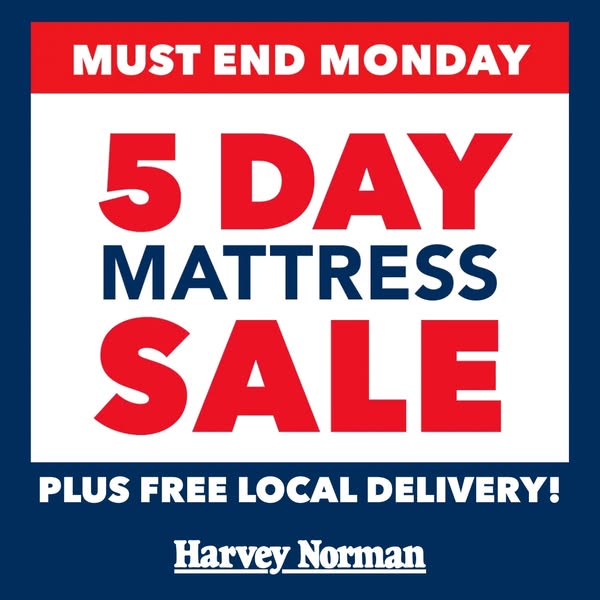 5 Day Mattress Sale
