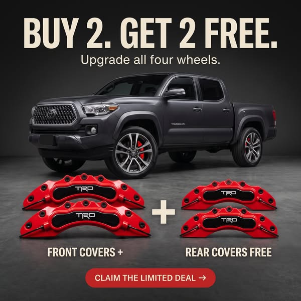 Toyota TRD Brake Caliper Covers
