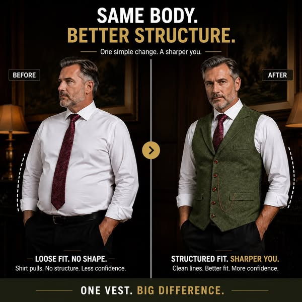NADURA ContourFit™ – Men’s Comfort Waistcoat