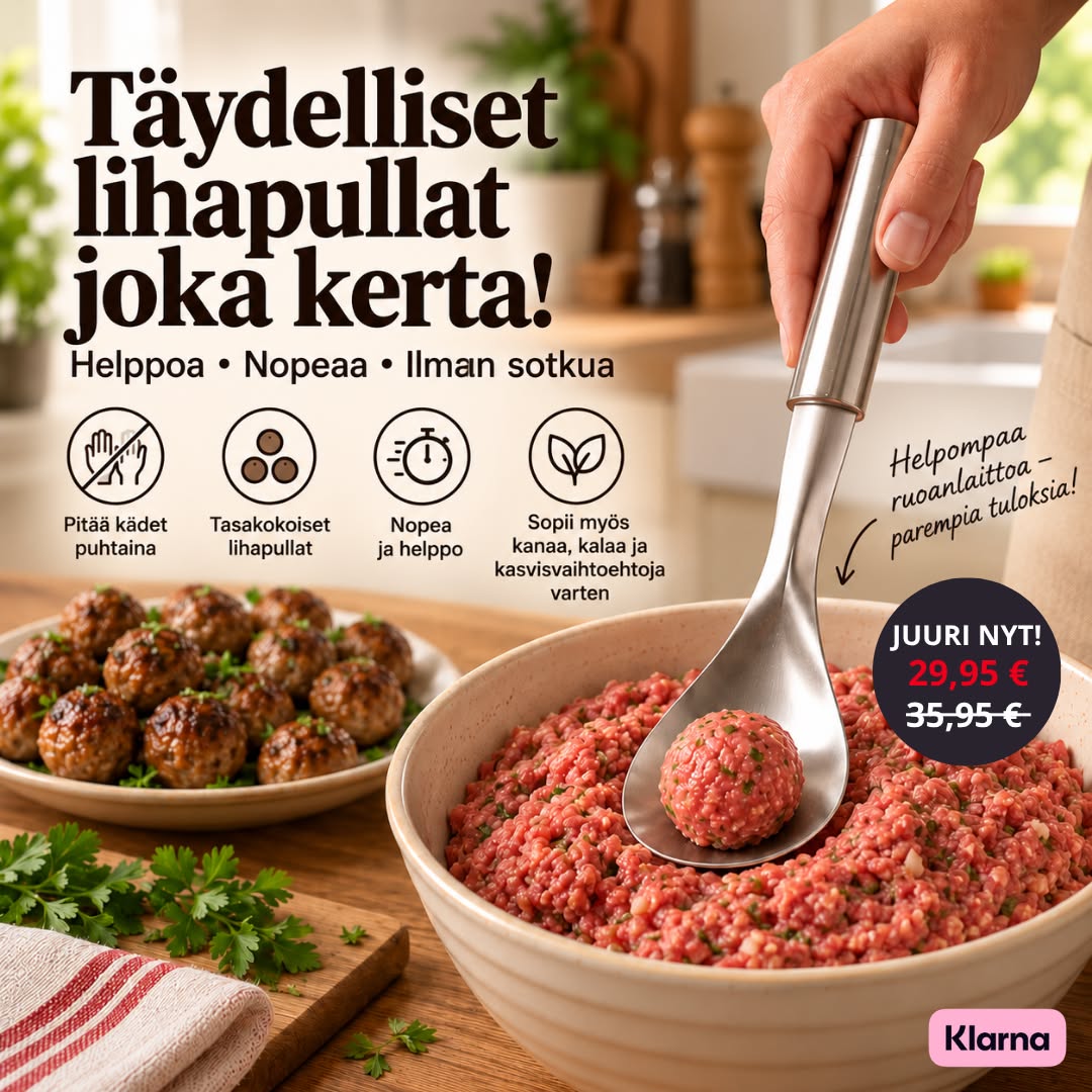 60 lihapullaa – ilman kaikkea sotkua.