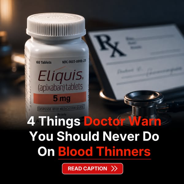 Doctors Warn: Avoid These 4 Blood Thinner Mistakes