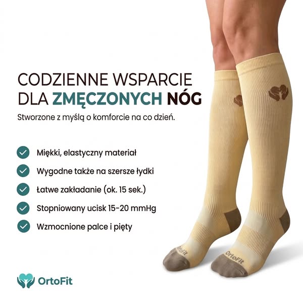 Skarpety dla zdrowszych nóg