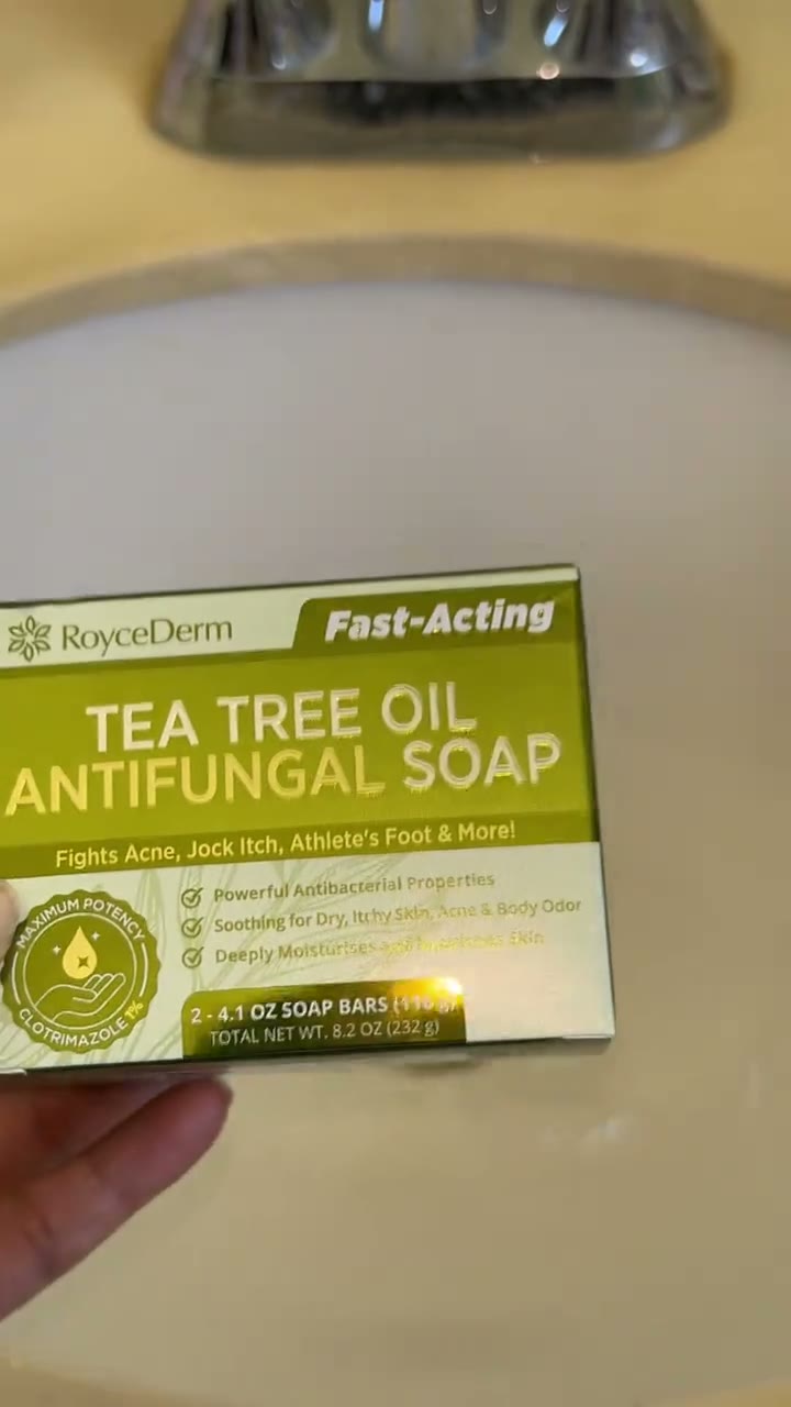 Tea Tree Antifungal Bar: What You Get