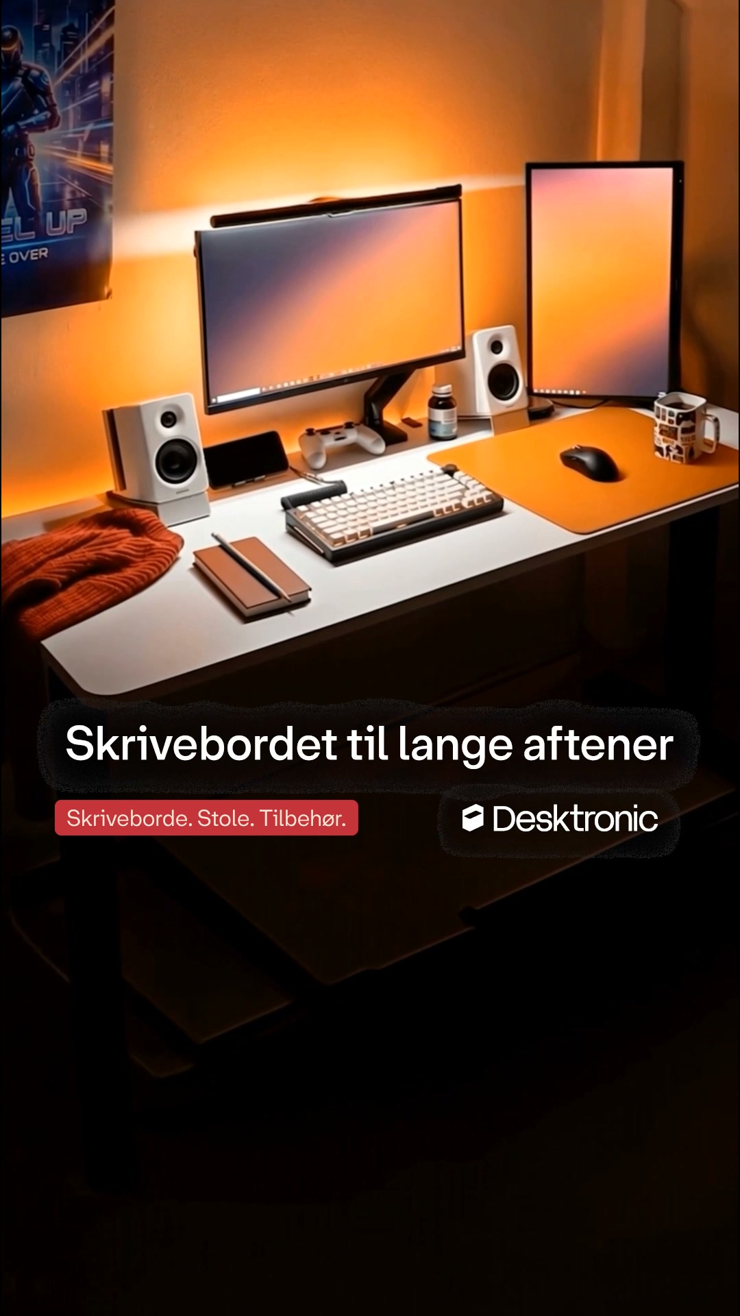 Hyggeligt efterår, bedre skrivebord